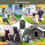 Pet Ultrasonic Anti barking Device Outdoor Intelligent Pet Anti barking Device Dog Drive Device Anti barking Training Device