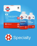 52037R Pool Care Shock Advanced Swimming Pool Chemical Cal Hypo Formula Prevents Bacteria Algae Restores Crystal 1lb (12 Pack)