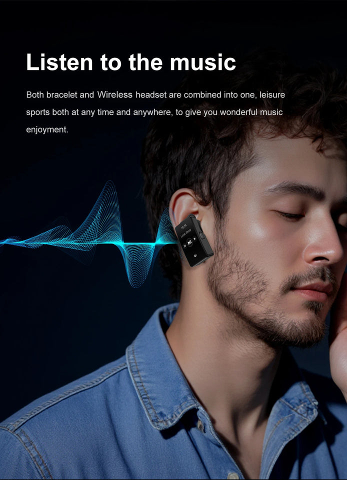 LIGE Smart Watch 2 In 1 TWS Headset 1.57" Men Women GPS Sports Fitness ECG Heart Rate Watches Bluetooth Call Music Smartwatch