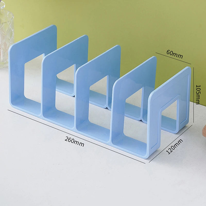 {YY30} Multi-purpose Thickened Book Storage Desk Organizer Shelf For Book Magazine File School Office Supplies Storage Artifact