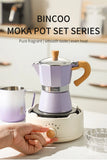 Bincoo Coffee Moka pot Classic Italian Espresso Maker Extraction Hand Brewing coffee Pot Barista Coffee Machine Coffee Utensil
