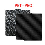 For Bambu Lab P1S P2S Build Plate A1 X1C Pei Texture 257x257 H1H PEY Peo Sheet Spring Steel For Bambulabs X1 Carbon Bambulab P1P