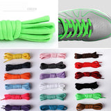 1 Pair Oval Athletic Shoelaces Half Round Shoe Laces for Sneakers,Shoelaces for Athletic Running Sneakers Shoes Boot Strings
