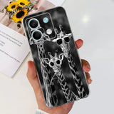 For Xiaomi Redmi Note 13 4G Case Cute Cat Butterfly Cover Soft Silicone Phone Case For Redmi Note 13 Pro Plus Note13 Full Bumper