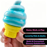Cube By Schylling Sensory Squeeze Toy Ice Cream Color Squishy Stress Relief Fidget Toys Children Adults Collectable