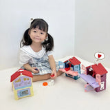 Children's Toys Puppy Cat Scene Playing Toys Merchant Interactive Play House Cute Supermarket Pretend Toys New Year's Day