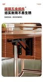 Living Room Coffee Tables Mobile Hotel Small Trolley Balcony Folding Side Table Auxiliary Lounge Center Furniture For Rooms