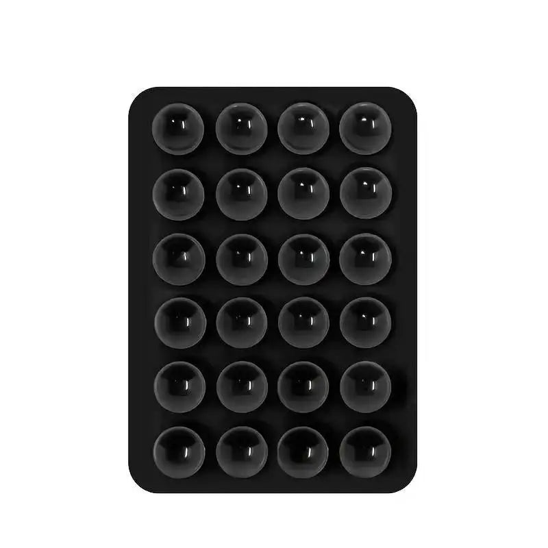 Silicone Suction Phone Holder Mat Multi-functional Suction Cup Phone Stand Square Anti-Slip Single-Sided Case Mount Back Sticker