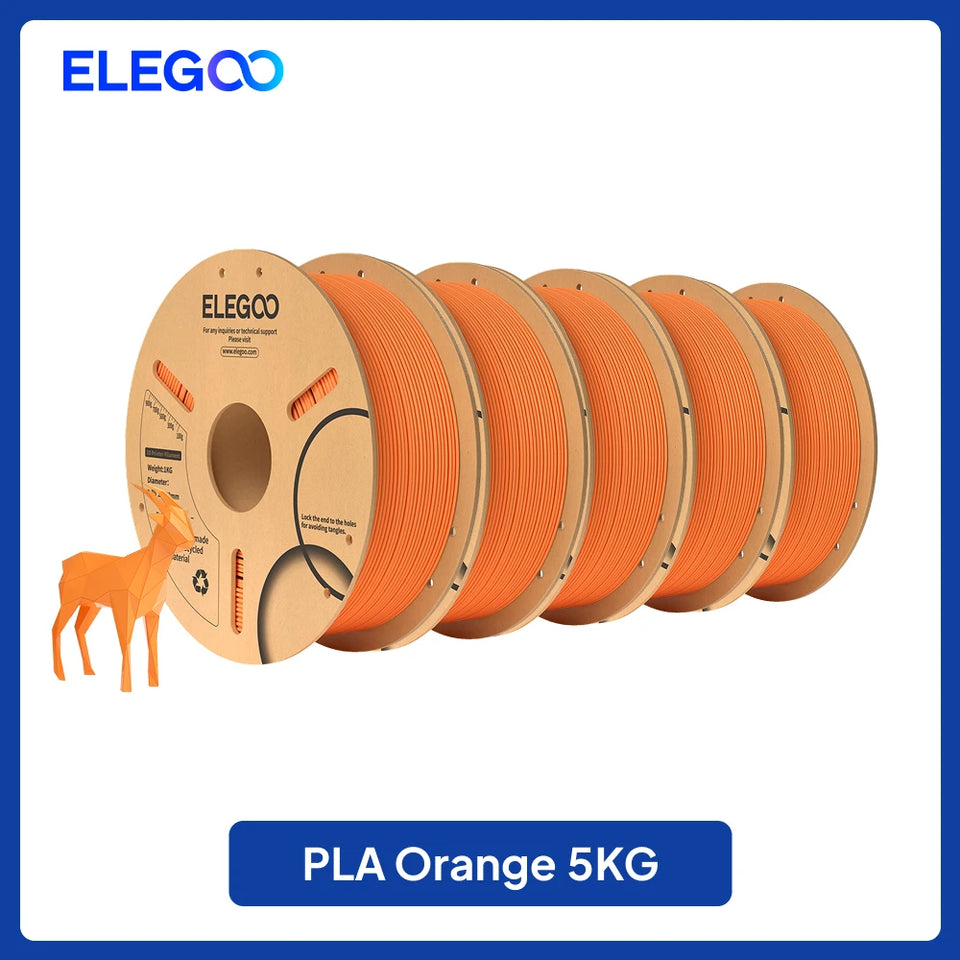ELEGOO 2KG/4KG/5KG/10KG 1.75mm PLA Filament Plastic 3D PLA for EU US