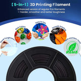 JAYO PLA /PLA Matte /ABS/PETG/PLA Plus 3D Printer Filament 5KG/Roll 1.75mm 3D Filament Large Spool Neatly Wound Filament