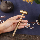 1PC Copper Hammer Small Decoration Hammer Computer Office Desktop Home Furnishings Decoration