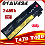 61 Laptop Battery for Lenovo ThinkPad T570 T470 T480 T580 P51S P52S01AV423 01AV424 01AV425 01AV426 01AV42701AV428