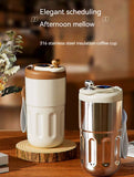 450ML Stainless Steel Thermo Water Bottle LED Temperature Display Coffee Cup Keep Cold and Heat Thermal Mug Travel Vacuum Flask