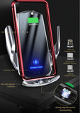For Jaguar XE 2015 2016 2017-2021 Magnetic Car Phone Holder Magnet Mount Wireless Charging Phone Stand Customized Bracket Base