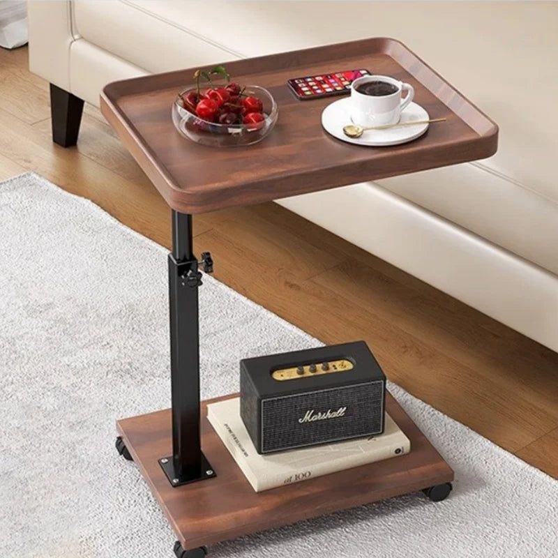 Adjustable Table Home-use Living Room Side Table Small Coffee Table Bedroom Mobile Bedside Table Sofa Corner New Sales