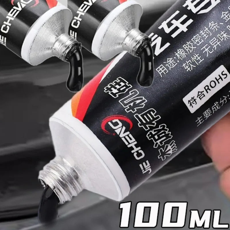 Black Automotive Sealant Windshield Sealant Efficient Window Sealant Glue Universal Waterproof Glue Repair Sealer