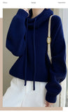 100% Australia Wool Women's Hooded Sweater Long Sleeve Pullovers New Arrivals Knitted Jumper Cashmere New In Sweatshirts Fashion