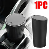 Universal Car Trash Bin Can Mini Auto Dust Organizer Car Interior Rubbish Bag Garbage Container Storage Box Bucket Auto Accessor