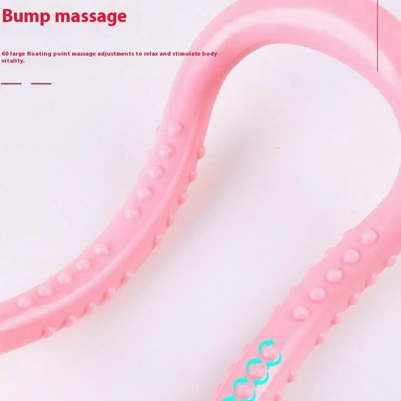 Yoga Circle Pilates Stretch Ring Home Women Fitness Equipment Fascia Massage Body Workout Exercise Resistance Support Tool