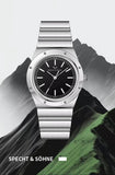New Arrivals 2025 Specht & Söhne Luxury Watch 38MM Men's Quartz Super Slim Stainless Steel Sapphire Crystal 50M Water Resistant