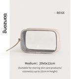 Tianzong Toiletry Bag Portable Travel Business Trip Cosmetics Bag Waterproof Transparent Cosmetic Bag