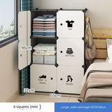 Clothes Folding Cabinets Locker Dustproof Foldable Simplicity Children Wardrobe Bedroom Furniture Organizador De Zapatos