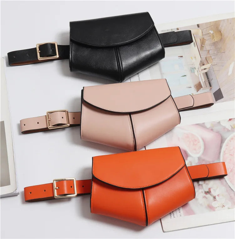 Women's Snake Waist Bag Heart Shaped Belt Bags Brand Designer Fanny Pack PU Leather Crossbody Chest Bag Fashion Small Hip Purse