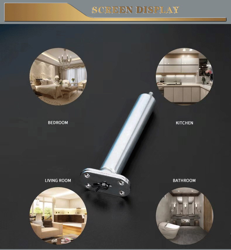Household Invisible Door Closers Hidden Household Door Automatic Door Closers Hidden Closed Special Spring