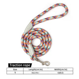 Classic Durable Dog Leashes Medium large Dog Solid Lead Rope Fashion Black Mesh Dog leash Outdoor Walking Training New Arrivals