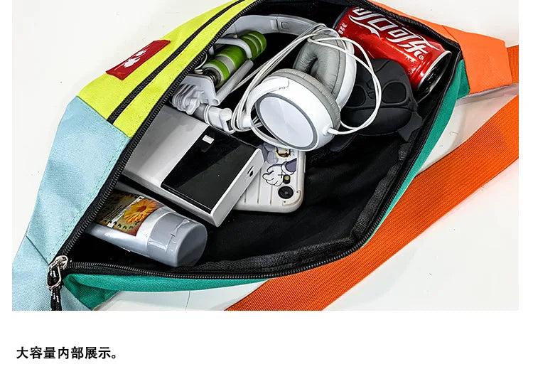 Unisex Waist Bag Fanny Pack Fashion Bags For The Belt Multifunction Chest Bag Banana Packs Hip Hop Bum Package Crossbody Pack