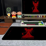 Sleeps Tokens Mouse Pad Xxl Computer Large Size Mousepad Non-slip Gamer Keyboard Mausepad 90x40cm Art Design HD Deskmat