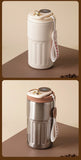 Smart Temp Display Stainless Steel Tumbler Thermal Mug Vacuum Insulated Coffee Cup Travel Thermos Cups Hot Water Bottle for Tea