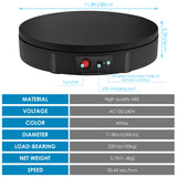 30/42/52CM 100KG Rotating Display Stand  360° Panoramic Automatic Display Table Turntable Photography Backdrop Shooting Booth