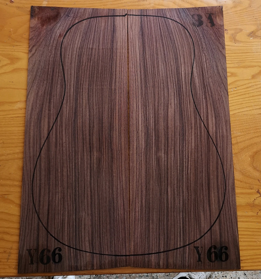 AAA Grade India Rose guitar back/side board All-Solid acoustic Guitar making material accessories Solid Woods Number selection