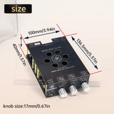 T3002P upgraded version 300WX2 Bluetooth digital amplifier board module with high and low frequency adjustment, imported TPA3255