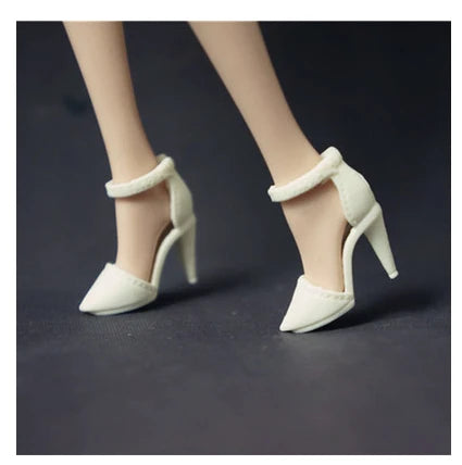 Doll toy accessories shoes high heels black shoes for your BB dolls BBIA31