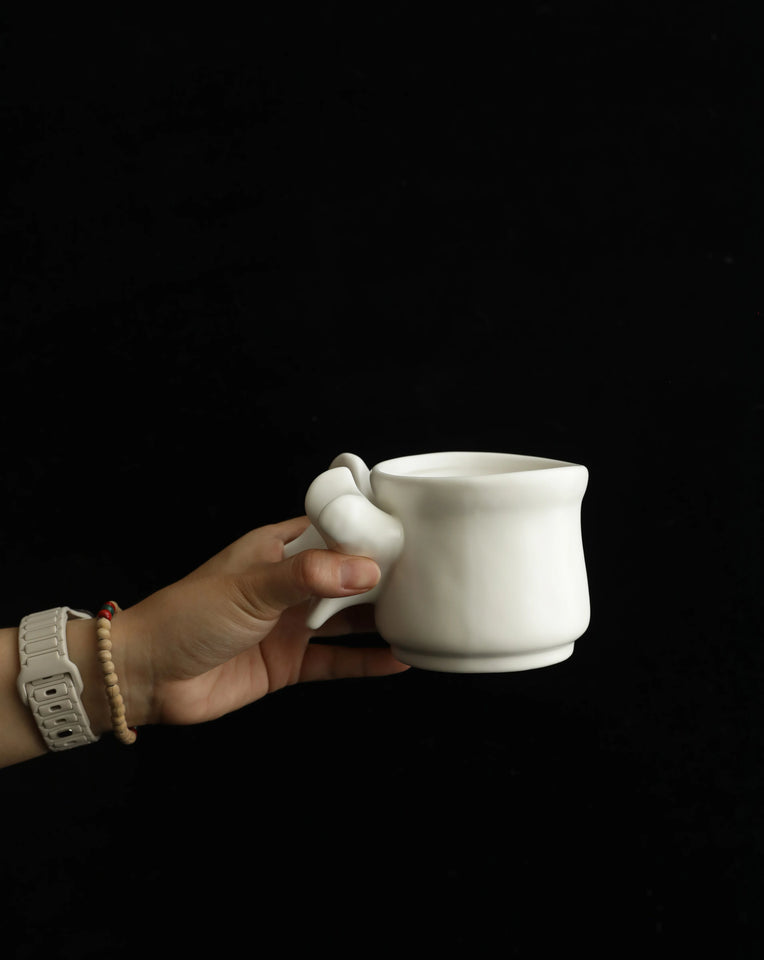 New Spine Shape Ceramics Mugs Coffee Milk Mug Office Tea Cups Drinkware Vase Ornaments Gift for Friends