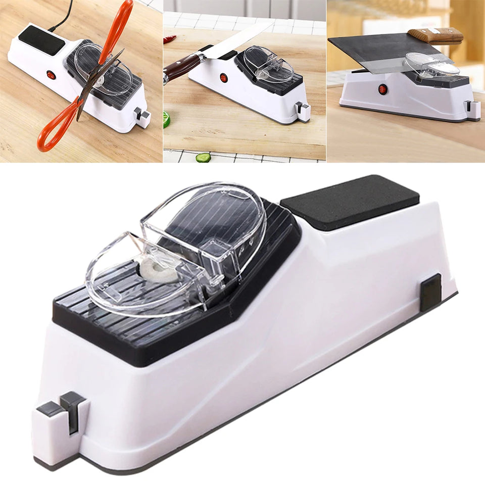 Knife Sharpener Adjustable Electric Knife Sharpeners Household Fast Sharpening Tool Kitchen Knives Tool Knife Scissor Sharpening