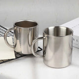 Travel Tumbler Jug Children's Milk Tea Cups Office Water Mug Double Wall 304 Stainless Steel Coffee Mug Without Lid Portable Cup