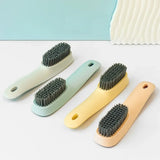 1pc Shoe Cleaning Brush Plastic Clothes Scrubbing Brush Household Cleaning Tool Multi-functional Commercial Washing Brush