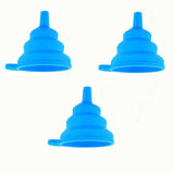 Collapsible Silicone Funnel Food Grade Foldable for Filling Bottles Perfume Capsules Fry Oil Filter Kitchen Cooking Tool