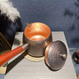 about 400ml red copper Teapot coffee