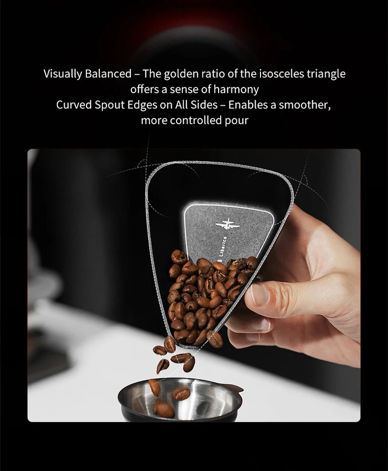 MHW-3BOMBER Coffee Bean Dosing Cup and Spray Bottle Set Dosing Tray 10ML Static Reducing Bean Spritzer Kit Coffee Accessories