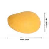 Mango Shaped Stress Relief Toy Squeeze Fidget Toy for Anxiety Relief Party Gift Kids Adults Venting Ball  Stress Reliever Toys