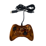 Wired Game Controller with Sleek Electroplated Finish – USB Gaming Peripheral, Compatible with Xbox 360 & PC