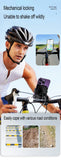VIKEFON Motorcycle Bicycle Mobile Phone Holder for Electric Vehicle Scooter Cycling Mountain Phone Stand Handlebar Mount