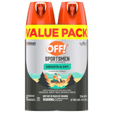 Family Care 15% DEET Insect Repellent Smooth Dry Aerosol Spray Value Pack Mosquito Tick Flea Biting Fly Outdoor Use