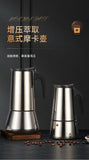 Coffee Maker Machine Moka Pot American Latte Electric Burner Italian French Press Percolator Brew Kettle Stovetop StainlessSteel
