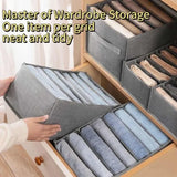 Closets Clothes Organizer Pants Jeans Storage Box Cabinet Drawer Organizer Underwear Socks T-Shirt Wardrobe Storage Organizers