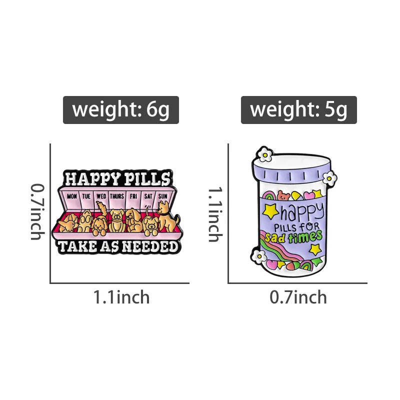 2-6pcs/set Hobby Collection Enamel Pins Reading Book Iced Coffee Knit Brooch Hiking Badges Music Korean Girls Band Jewelry